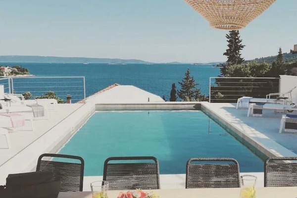 Ausblick vom Pool Bereich