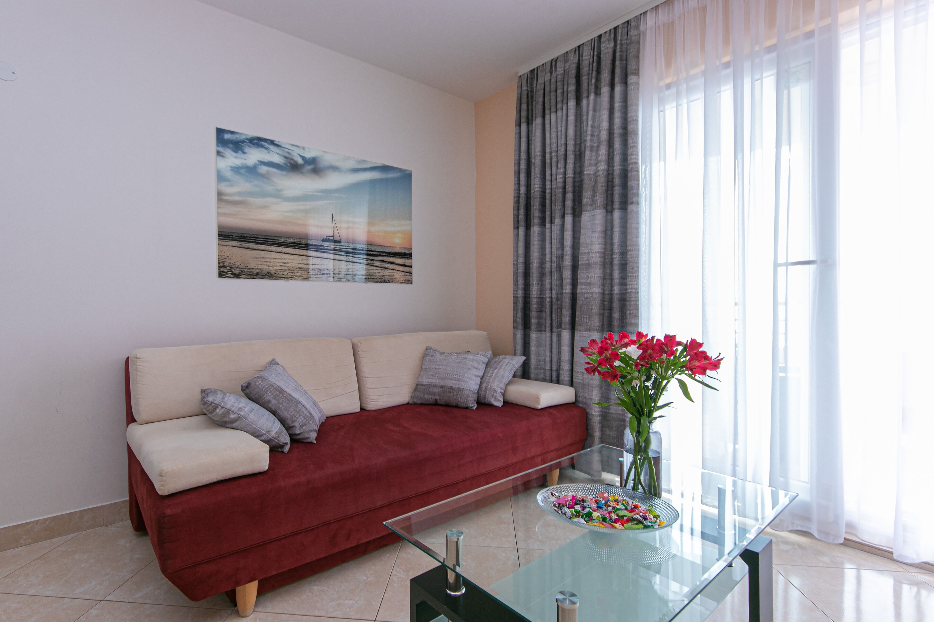 Appartement De Deux Chambres Avec Une Piscine Brela, Makarska (A-20066-a) - Brela