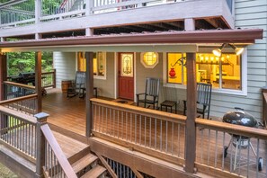 Terrace/patio - 3BR Vacation Home Near Great Smoky Mountains National Park (Bryson City)