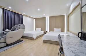 Family Twin Room, 2 Bedrooms, Non Smoking | Hypo-allergenic bedding, individually decorated, individually furnished - Hotel Advance (Jeonju)