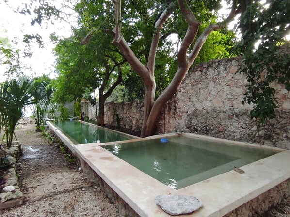 Alberca al aire libre 