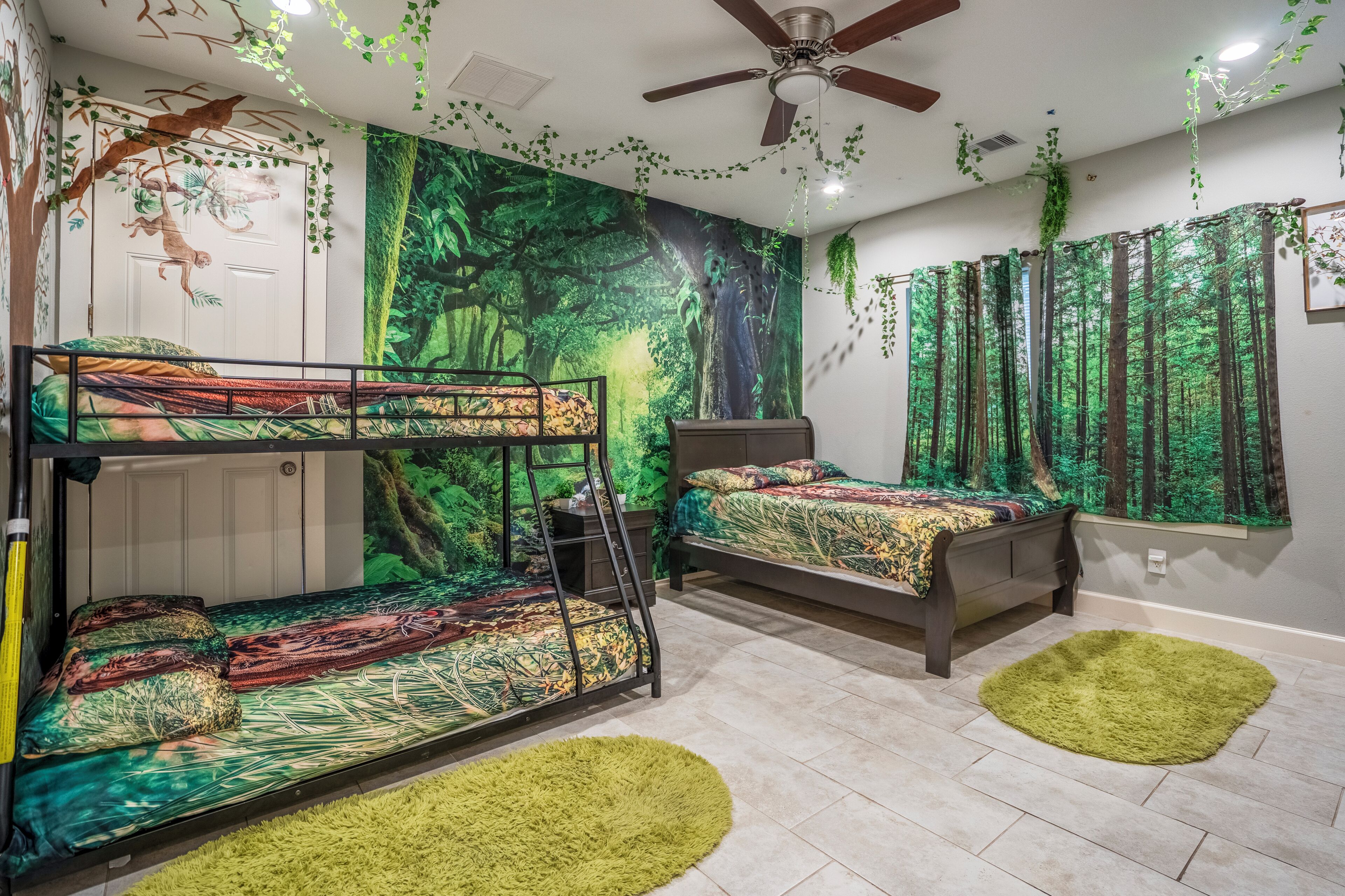 3 sovrum, skrivbord, strykjärn/strykbräda och gratis wi-fi