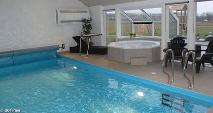 Large architect-designed house with pool