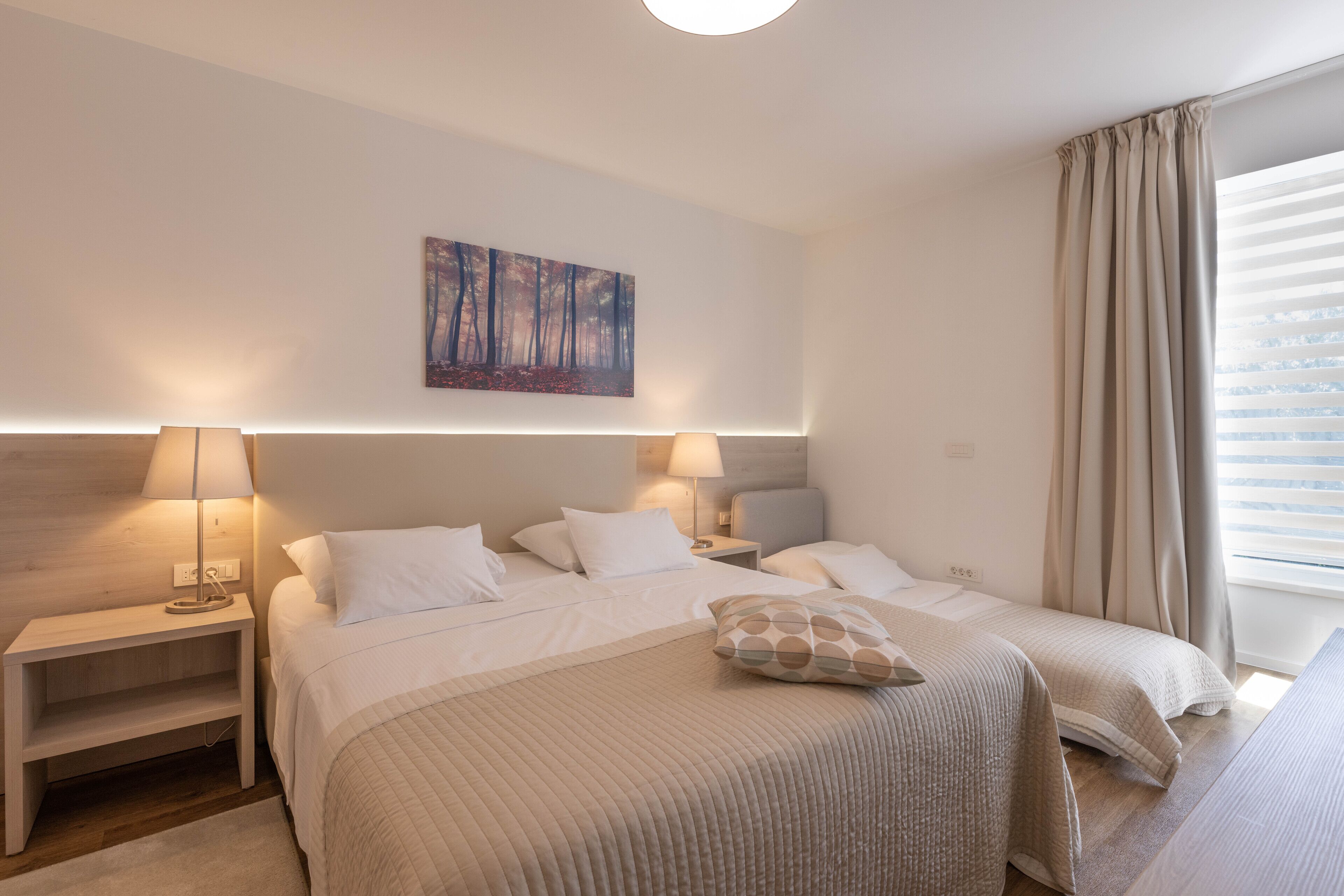 Comfort Triple Room, 1 Queen Bed with Sofa bed | In-room safe, desk, laptop workspace, blackout drapes