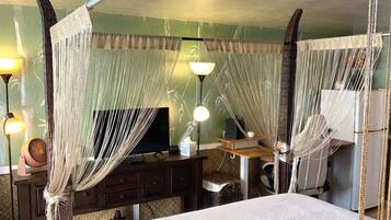 1 Schlafzimmer, Schreibtisch, BĂŒgeleisen/BĂŒgelbrett, kostenloses WLAN