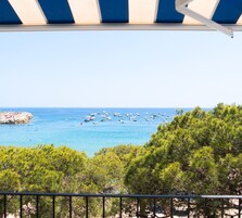 Vista a la playa o al mar
