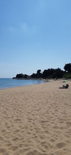 Maison de vacances à 340 m de la plage, 12 personnes