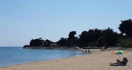 Maison de Vacances à 340 m de la Plage, 12 Personnes