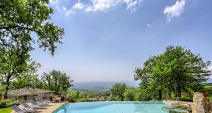 Federico farmhouse with swimming pool and jacuzzi, panoramic position in Chianti