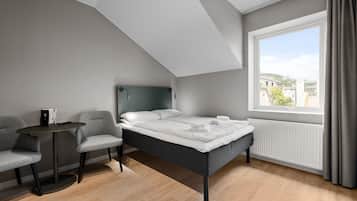 Queen Studio for 2 | Strykejern/-brett og wi-fi (inkludert)