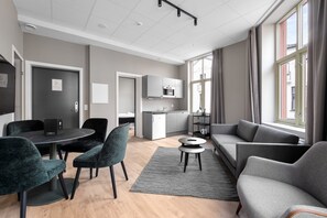 Classic Apartment | Living area - Forenom Serviced Apartments Drammen (Drammen)