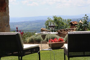 Property grounds - Farmhouse with beautiful pool and jacuzzi, panoramic location in chianti (Fonterutoli)