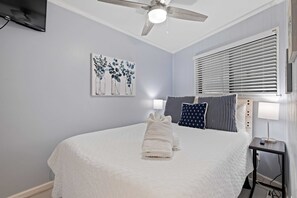 1 Schlafzimmer, Bügeleisen/Bügelbrett, kostenloses WLAN, Bettwäsche