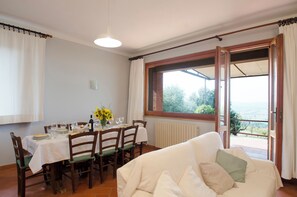 Fernseher, Kamin