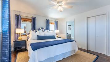 4 soverom, strykejern/-brett, wi-fi (inkludert) og sengetøy