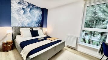 1 habitación y espacio para trabajar con laptop