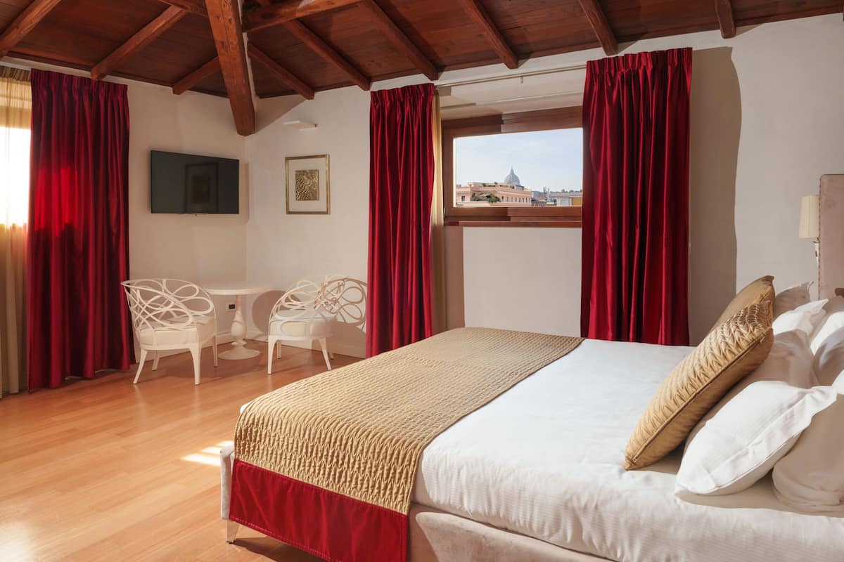 Suite junior, sauna | 1 habitación, ropa de cama de alta calidad y edredón