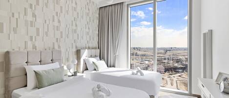 Deluxe Apartment | 2 bedrooms, iron/ironing board, free WiFi, bed sheets