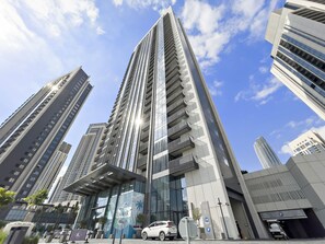 Façade de l’hébergement