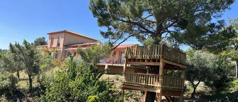 Fassade der Unterkunft