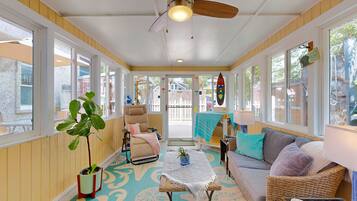 Smart TV, books, music library, video library