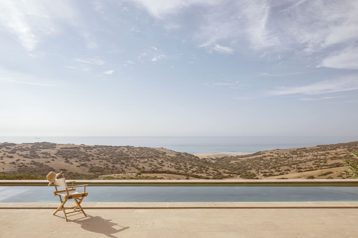 Akhazane family pool Villa with ocean view | Terrace/patio