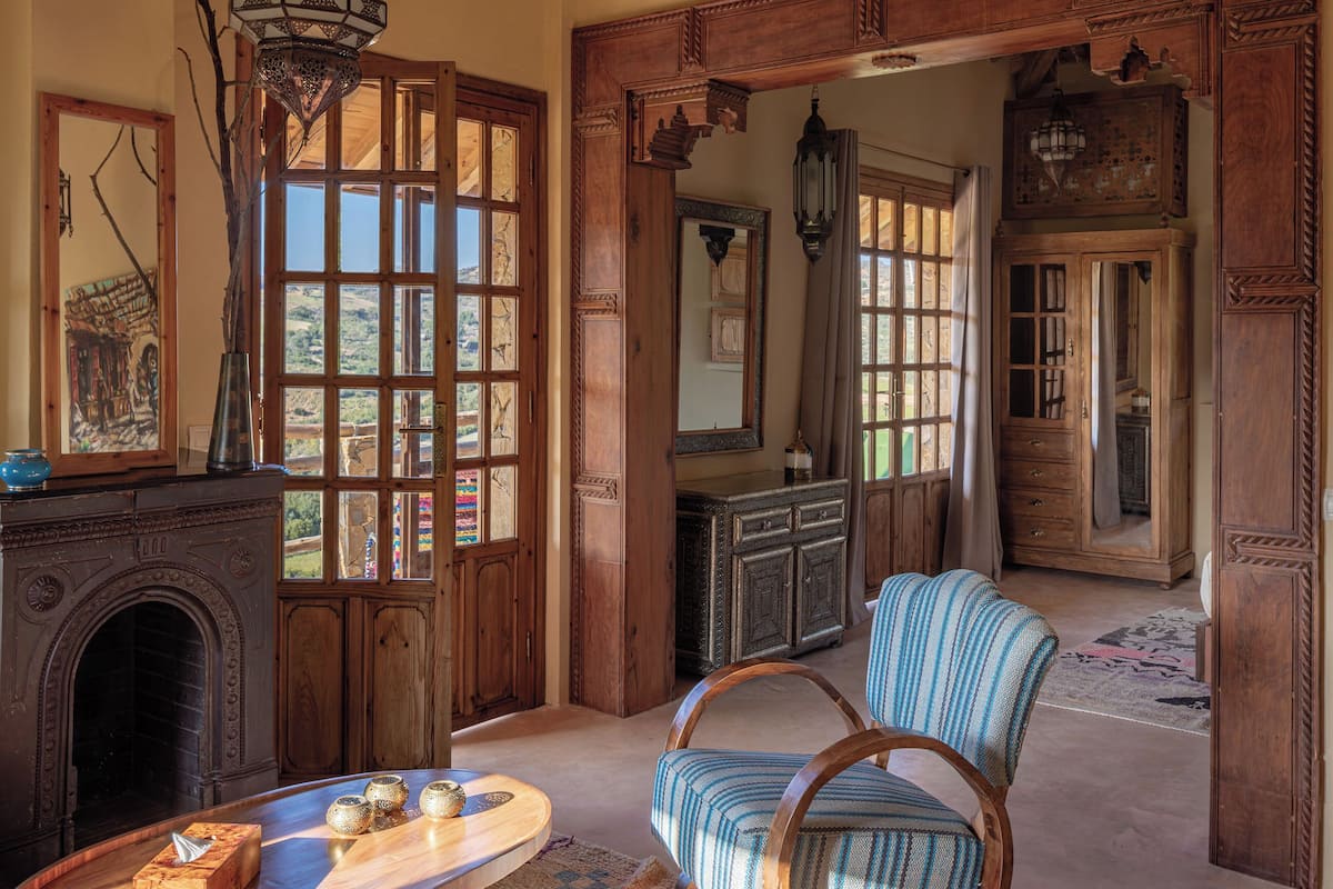 Mimouna Village house on the hill - located 800 meters from the main complex | Living area