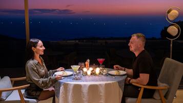 Couples dining