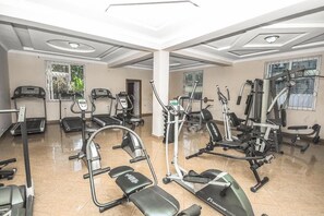 Fitness facility - Three Bedroom Apartment in Mikocheni (Dar es Salaam)