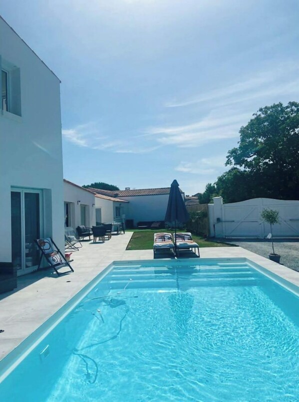Beheizter Pool