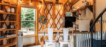 Soak in the Hot Tub & View the Stars @ "Starlight Yurt"