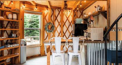 Soak in the Hot Tub & View the Stars @ "Starlight Yurt"