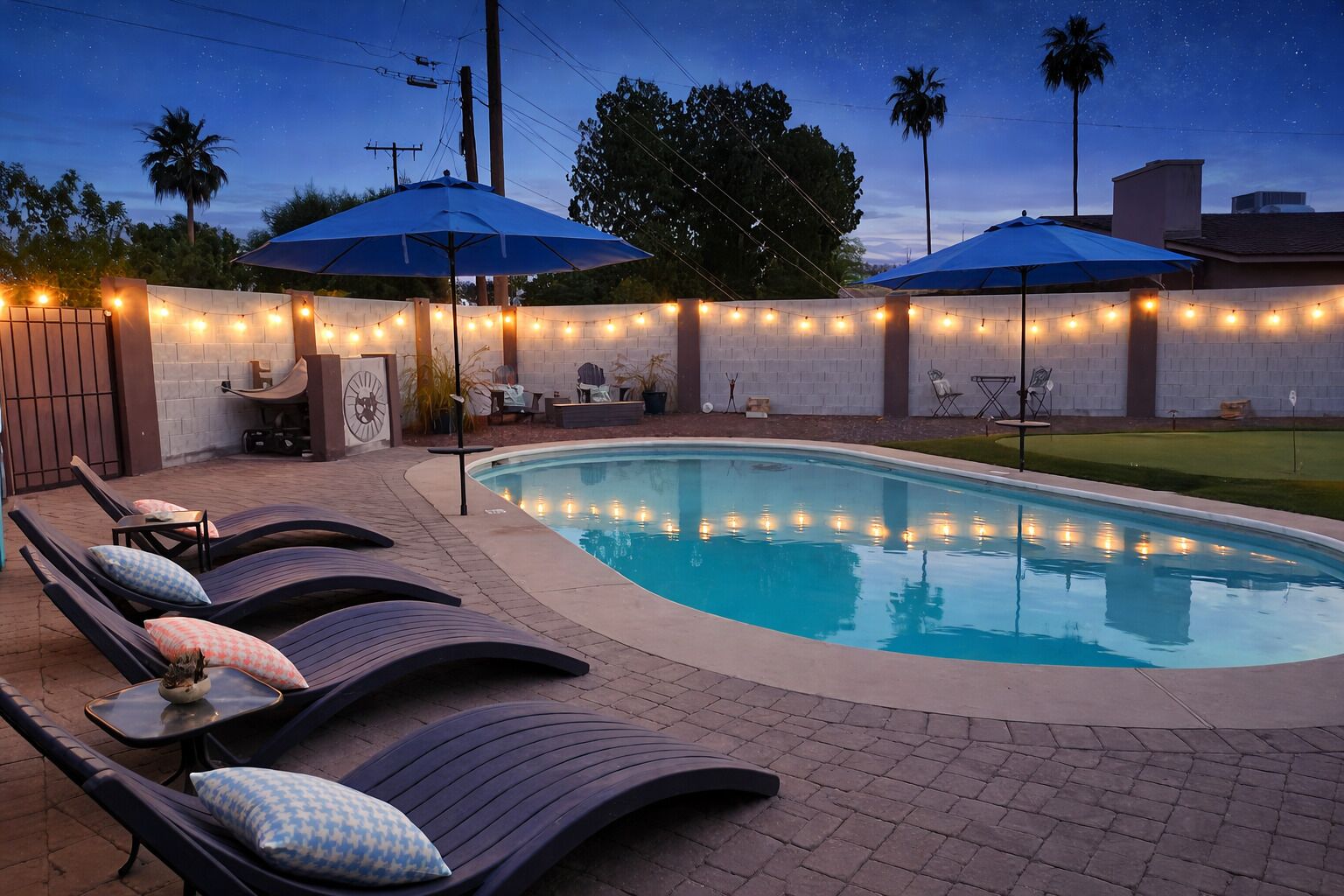 Outdoor pool