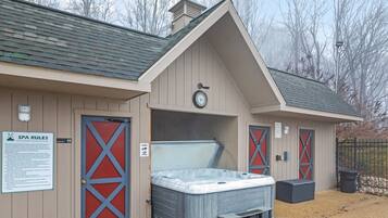 Idromassaggio all'aperto