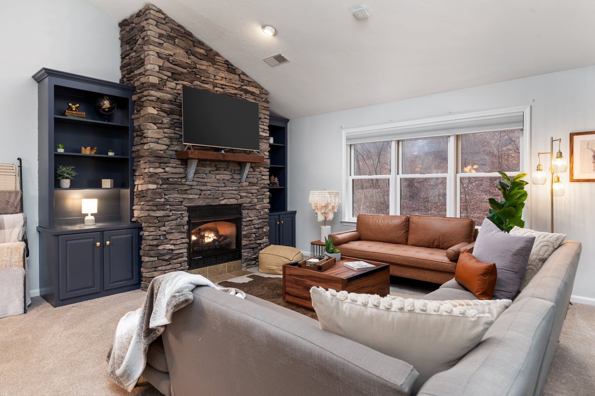 Älytelevisio, takka, videopelejä