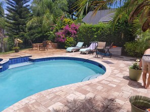 Outdoor pool, a heated pool - TPC  newly remodeled pool home! (Ponte Vedra Beach)