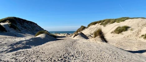 Aan het strand