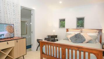 Stuga | 1 sovrum, strykjärn/strykbräda, gratis wi-fi och sängkläder