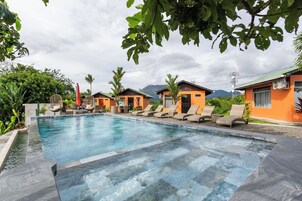 Bungalow Volcano View | Minibar, decoración individual, cortinas opacas y wifi gratis