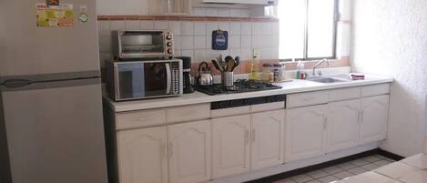 Economy Apartment | Private kitchen | Fridge