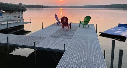 Enjoy the Sunsets over Beautiful Lake Mitchell!