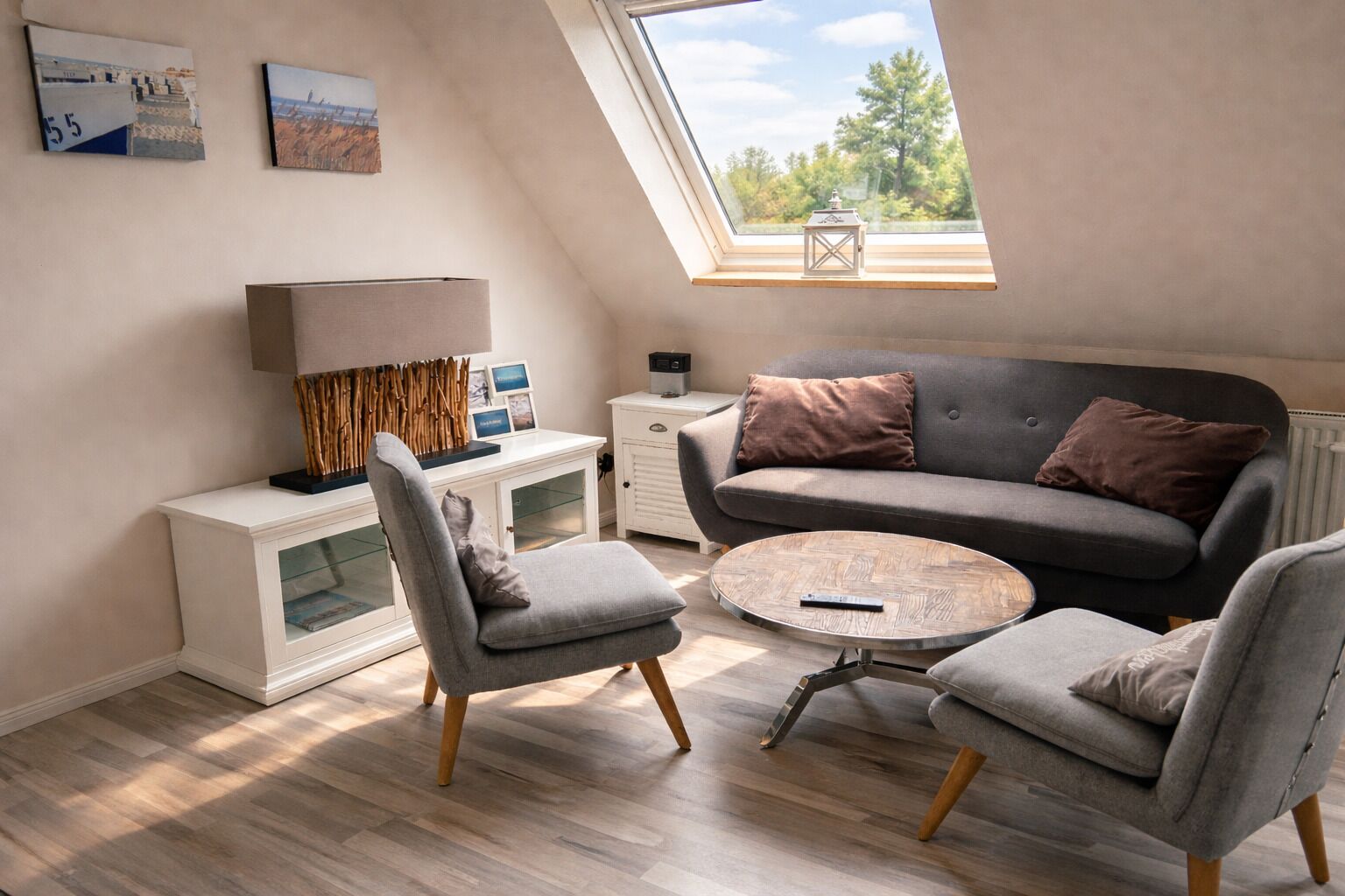 Télévision, livres, chaîne hi-fi