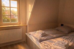 2 chambres, lit parapluie, Wi-Fi gratuit, draps fournis