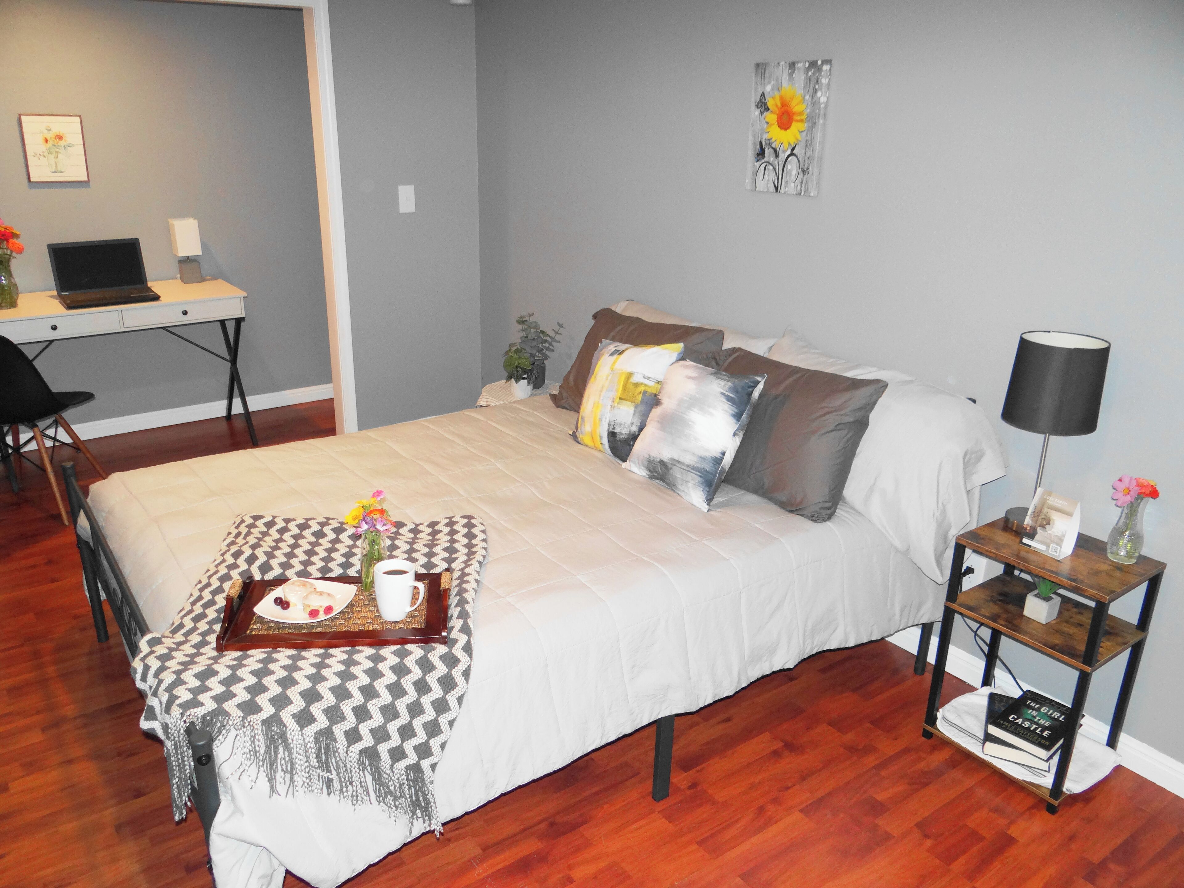 3 多间卧室、办公桌、熨斗/熨衣板、免费 WiFi