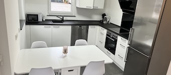 Apartment with 55sqm - 10 minutes from Lake Losheim - quiet location