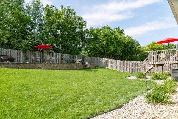 Property grounds - Willit. 4BR Home w/ large backyard. (Omaha)