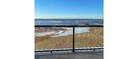 Sun-loungers, beach towels
