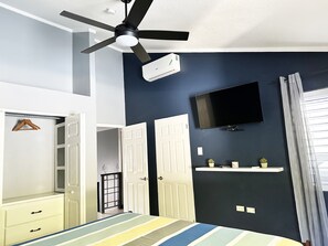 2 habitaciones, tabla de planchar con plancha y wifi gratis 