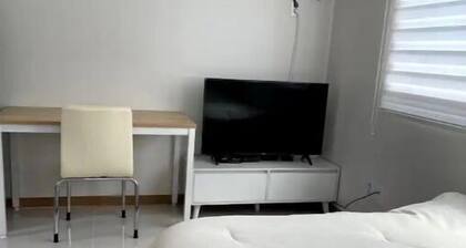 Quiet and spacious 1-bedroom apt in @Gangnam-gu