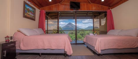 Villa panorámica | Caja fuerte, cortinas opacas, wifi gratis y ropa de cama